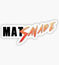 MAT SAVAGE Sticker