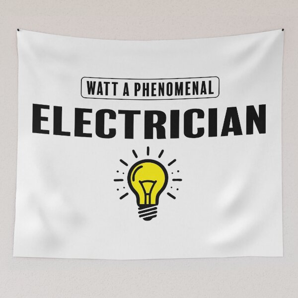 Item preview, Watt A Phenomenal Electrician designed and sold by bedenhart.