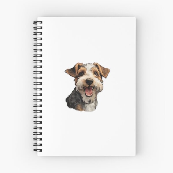 Item preview, Cute Smiling Wirehaired Fox Terrier Dog designed and sold by ReeHub.