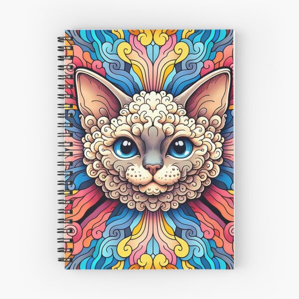 Item preview, Vibrant Devon Rex  designed and sold by CharmStudio.