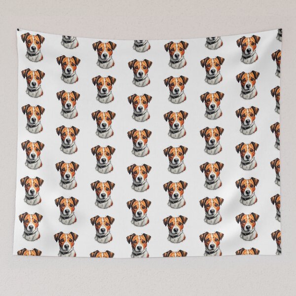 Aperçu de l'œuvre Mignon Jack Russel Terrier créée et vendue par ReeHub.