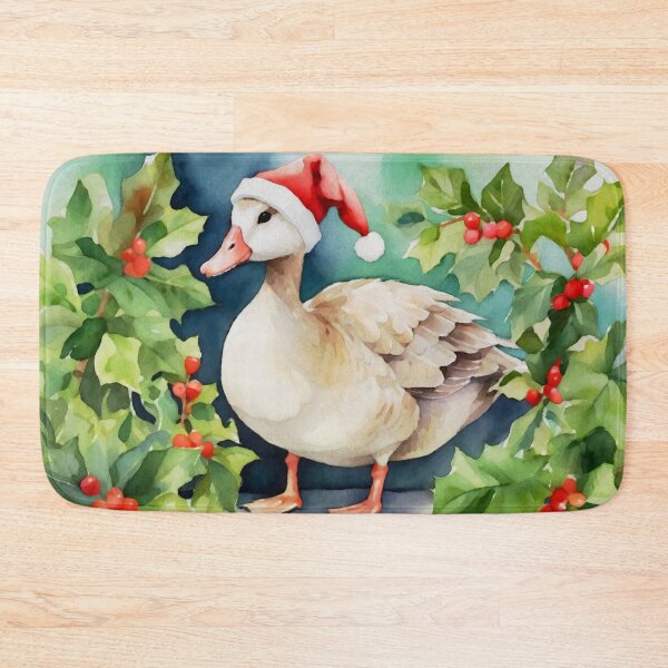Item preview, Christmas Goose Watercolour Design designed and sold by NikkiBear67.