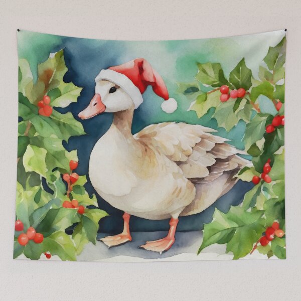 Item preview, Christmas Goose Watercolour Design designed and sold by NikkiBear67.