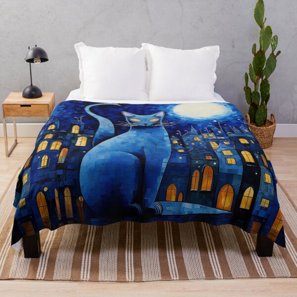 Item preview, Night Cat in the City designed and sold by 3po3.