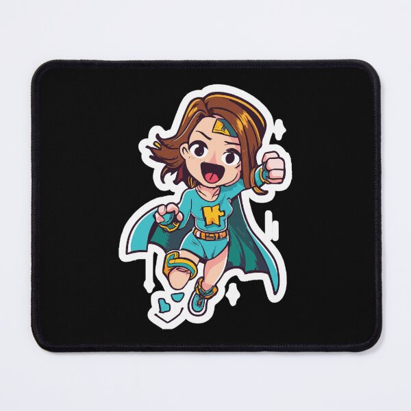 Item preview, Cute Anime Hero Girl designed and sold by TruckerPLShop.