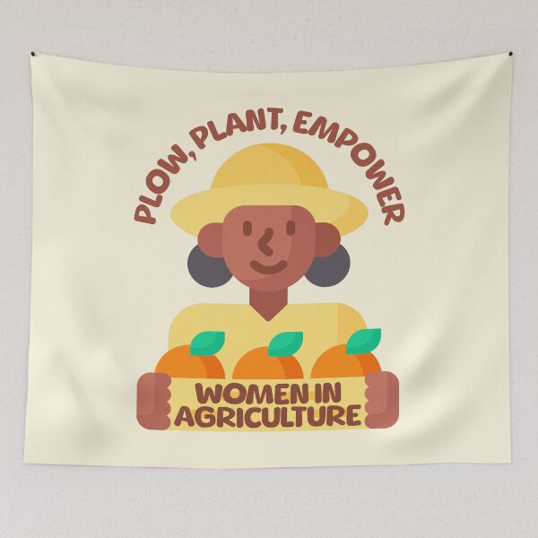 Item preview, Plow, Plant, Empower. Women In Agriculture designed and sold by PMCreative.
