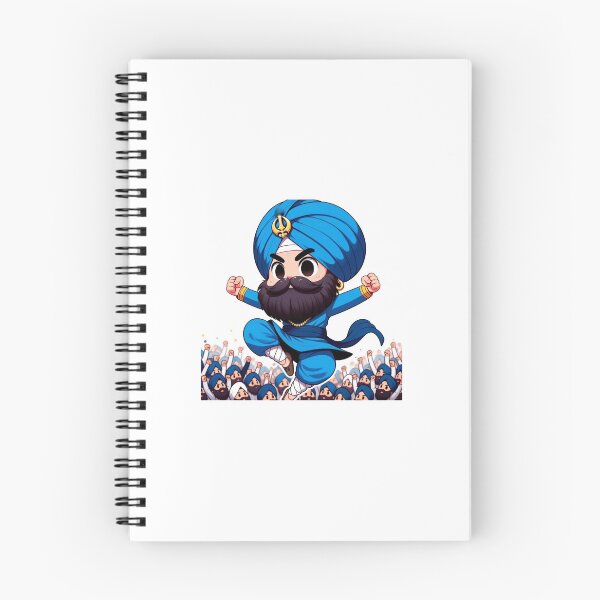 Item preview, Cute Little Sikh Guy Singh  designed and sold by GingerLFranklin.