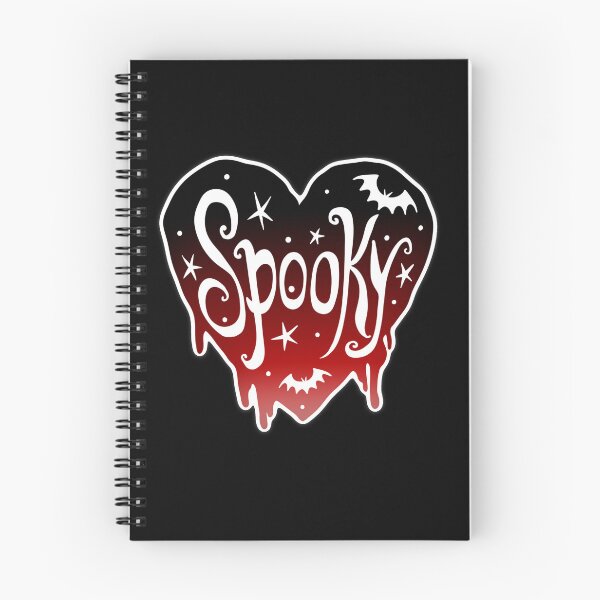 Item preview, Spooky Heart Sticker Red designed and sold by CosmicWitch616.
