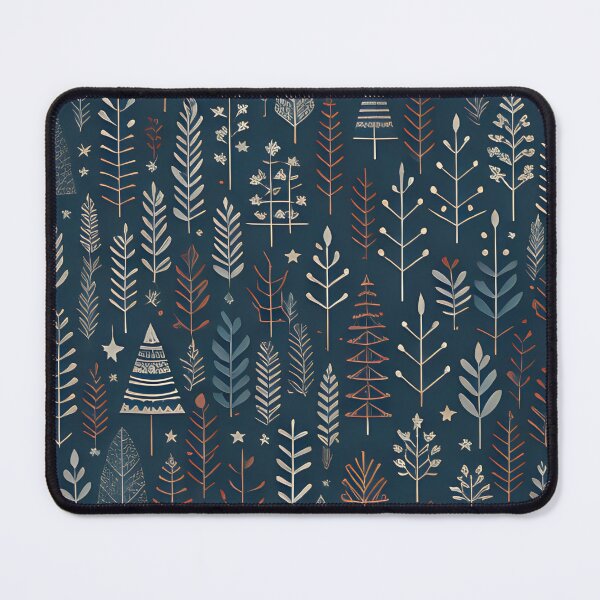 Item preview, ELEGANT CHRISTMAS TREE PATTERN ON A DARKER BACKGROUND MINIMALISTIC designed and sold by Meandmyshop.