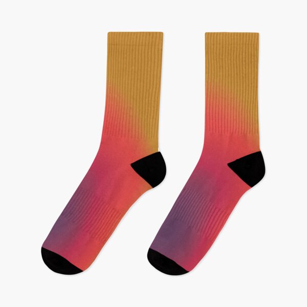 Item preview, SlipStream Gradient-Racing-Fancy Pants Sox designed and sold by Annette Chabidon Studio.