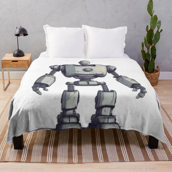 Item preview, Giant Robot Is Coming To Town designed and sold by RobotAIArt.