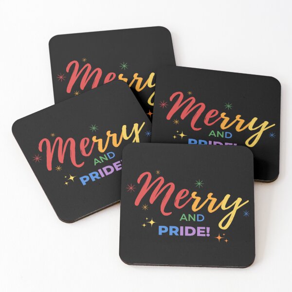 Item preview, Merry and pride Christmas designed and sold by CreativaNook.