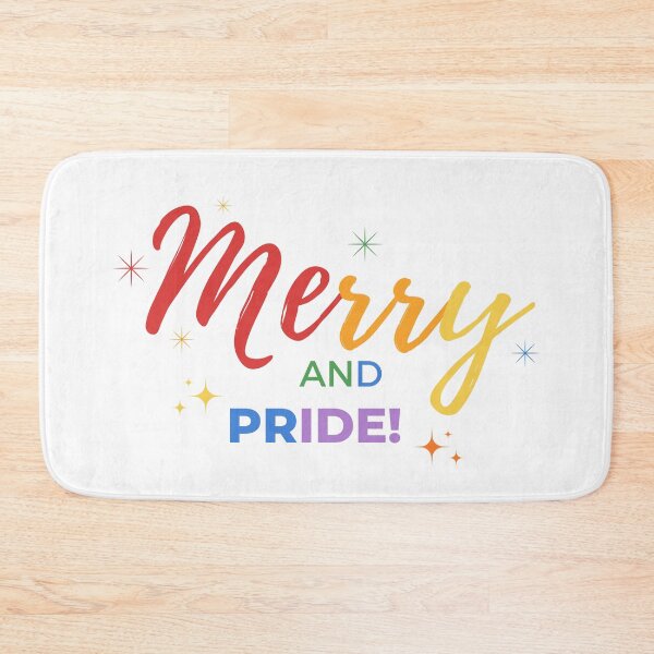 Item preview, Merry and pride Christmas designed and sold by CreativaNook.