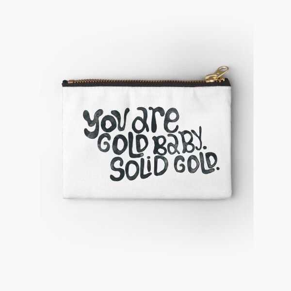 Item preview, Solid Gold | lettering black type designed and sold by isamii.