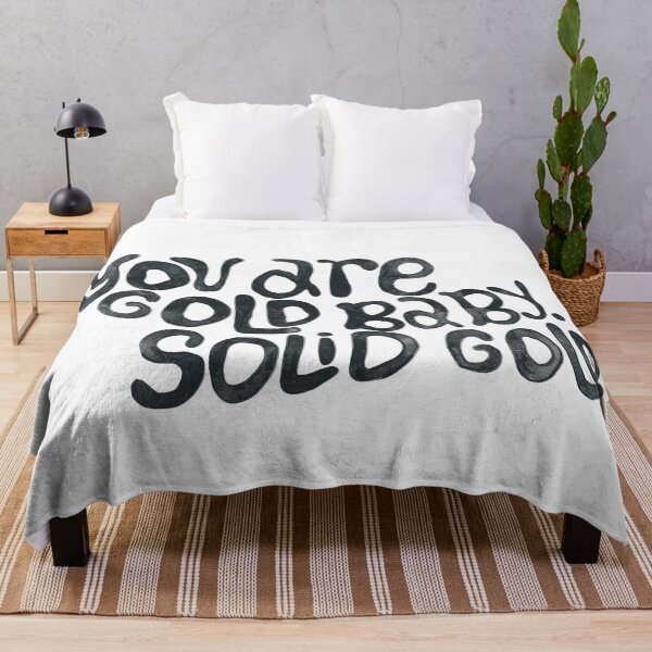 Item preview, Solid Gold | lettering black type designed and sold by isamii.