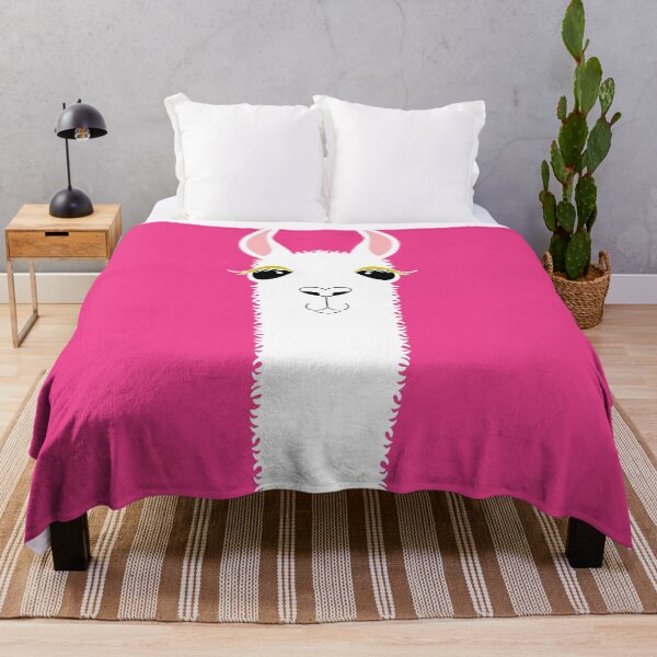 Item preview, ALPACA LLAMA ON HOT PINK designed and sold by Jean Gregory Evans.
