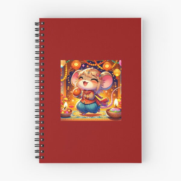 Item preview, Diwali Mouse with Gulab Jamun designed and sold by GingerLFranklin.