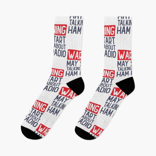 Item preview, Funny Ham Radio Warning: May Start Talking about Ham Radio designed and sold by wingstar.