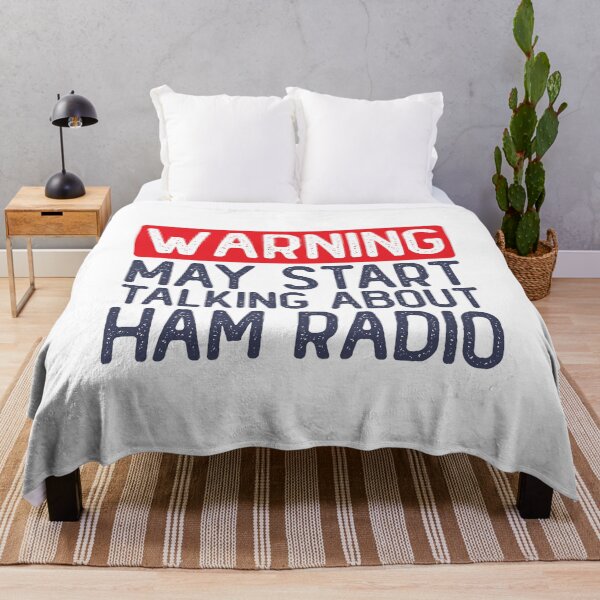 Item preview, Funny Ham Radio Warning: May Start Talking about Ham Radio designed and sold by wingstar.