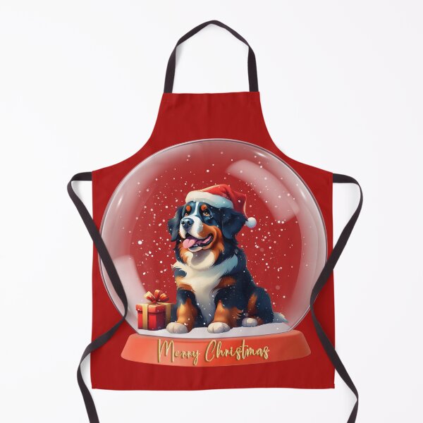 Item preview, Christmas Bernese Mountain Dog In A Snow Globe designed and sold by InnerGrow.