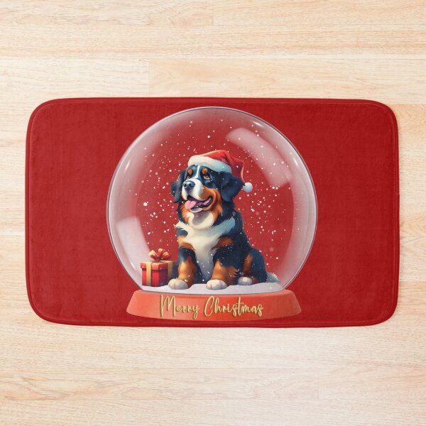 Item preview, Christmas Bernese Mountain Dog In A Snow Globe designed and sold by InnerGrow.