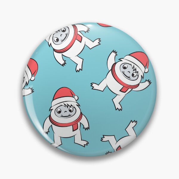 Item preview, Christmas Yeti - Blue designed and sold by littlearrow.