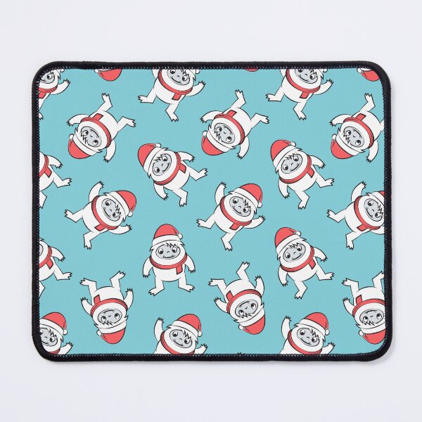 Item preview, Christmas Yeti - Blue designed and sold by littlearrow.