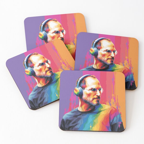 Item preview, Steve Jobs Gay Rainbow Pride designed and sold by spiritedmuse.