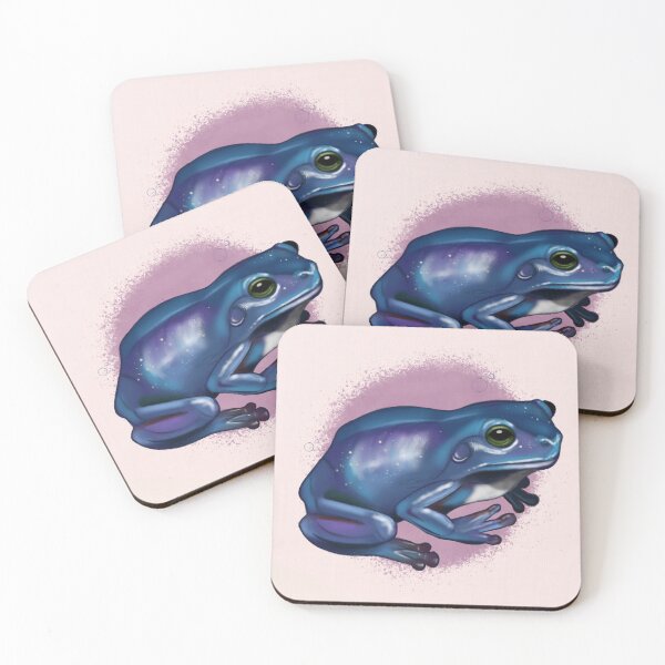 Item preview, "Azure Amphibian": Blue Tree Frog designed and sold by Inkcauldron.