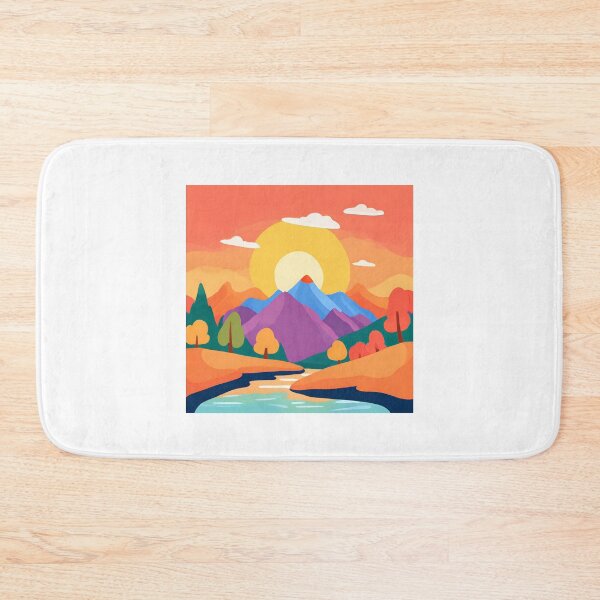 Item preview, Mountain Sunset designed and sold by teacherpeiyuan.