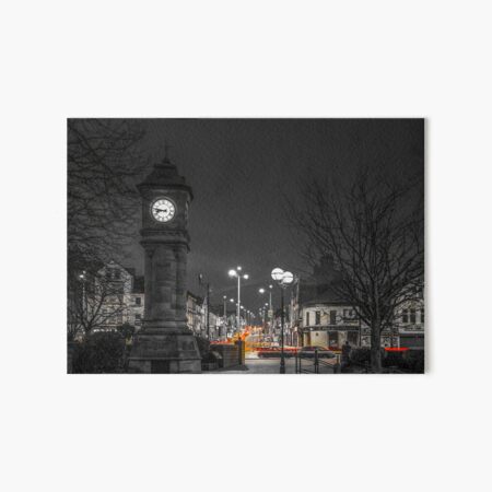 Artikel-Vorschau von McKee Clock & High Street bei Nacht, Bangor NI (2), designt und verkauft von TomSmithPhotos.