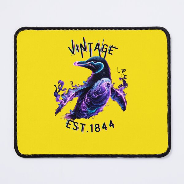 Item preview, Vintage Est. 1844 - Realistic Purple Smoke Great Auk designed and sold by Matt's Artificial Nature.