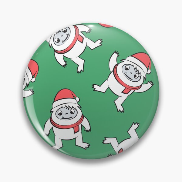 Item preview, Christmas Yeti - Green designed and sold by littlearrow.