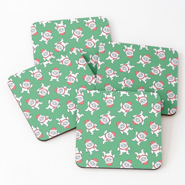 Item preview, Christmas Yeti - Green designed and sold by littlearrow.