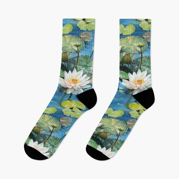 Item preview, Lily in the Pond Floral  designed and sold by NeuroBrush.
