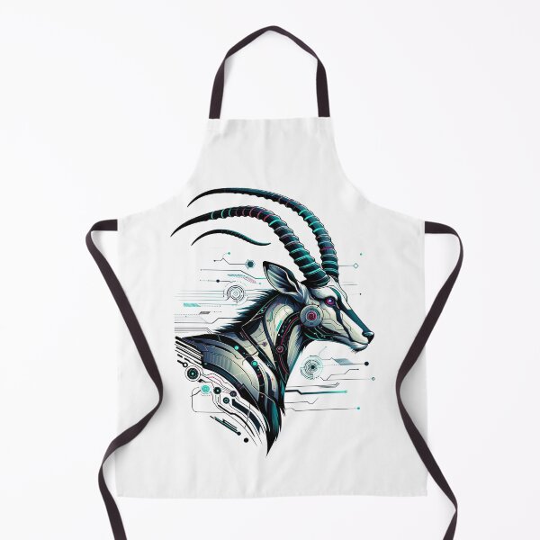 Item preview, Savannah Leaper - Cyber Antelope designed and sold by MrAI-Store.