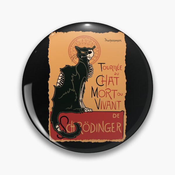 Item preview, Schrödinger's Chat Noir designed and sold by jasesa.