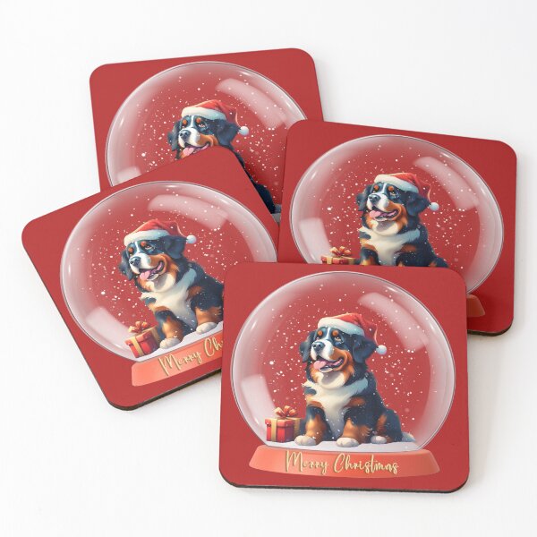Item preview, Christmas Bernese Mountain Dog In A Snow Globe designed and sold by InnerGrow.