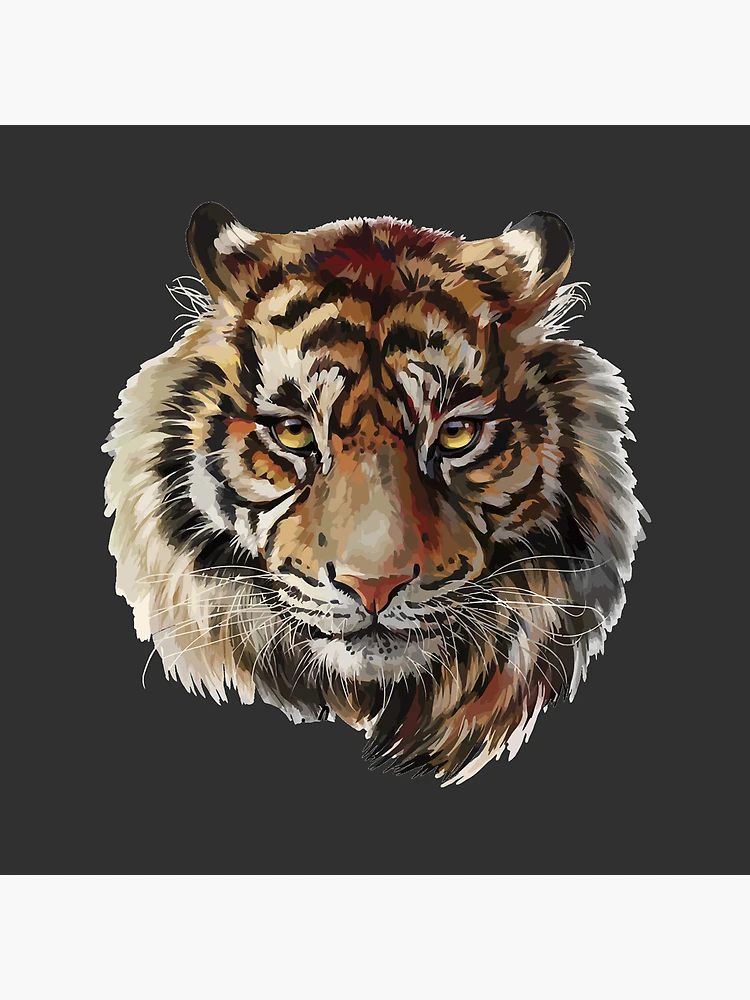 Thumbnail 4 of 4, Clock, Tiger designed and sold by Collection de trésors .