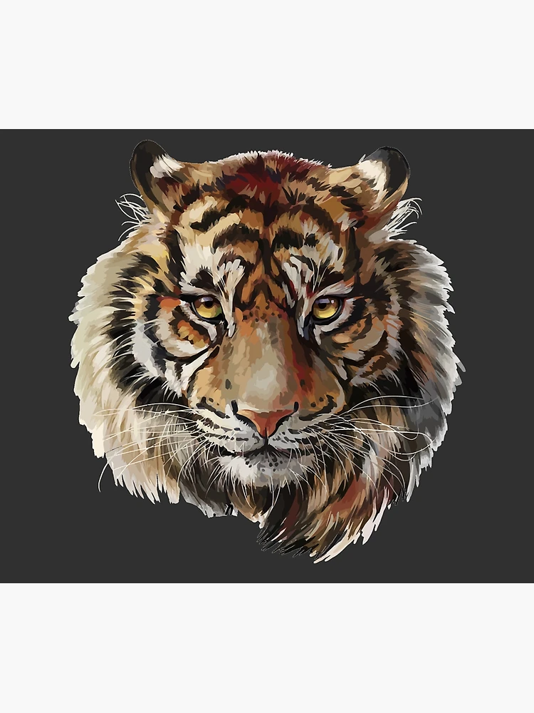 Thumbnail 3 of 3, Poster, Tiger designed and sold by Collection de trésors .