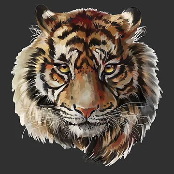 Artwork thumbnail, Tiger by Collection de trésors