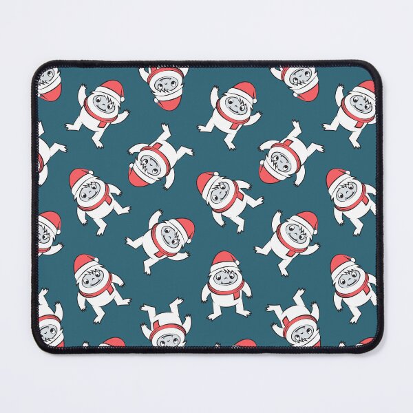 Item preview, Christmas Yeti - Teal designed and sold by littlearrow.