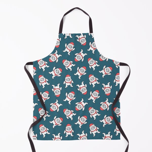Item preview, Christmas Yeti - Teal designed and sold by littlearrow.