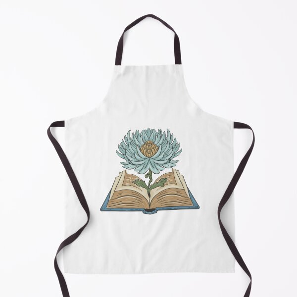 Item preview, Flowers Growing From Book | Light Blue Chrysanthemum | Little Blue Flowers S designed and sold by CircinusStore.