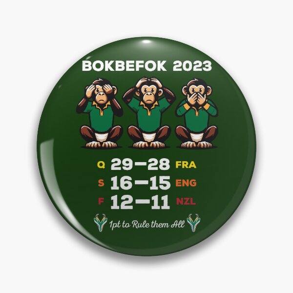 Item preview, Bokbefok Rugby Fans 2023 Funny | South African Monkeys  | Afrikaans Origin | Go Bokke designed and sold by d247.