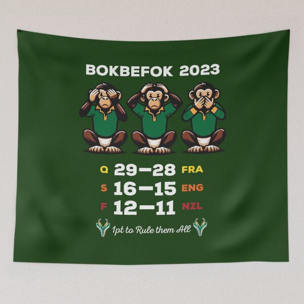 Item preview, Bokbefok Rugby Fans 2023 Funny | South African Monkeys  | Afrikaans Origin | Go Bokke designed and sold by d247.