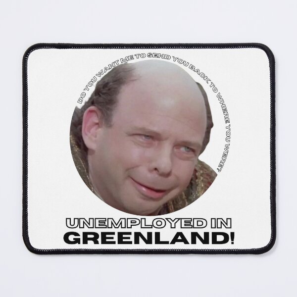 Item preview, Vizzini Greenland Threat designed and sold by otterology.