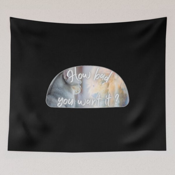 Item preview, How bad you want it? designed and sold by Kid Wits Ink  "Wise enough to leave a lasting impression!".