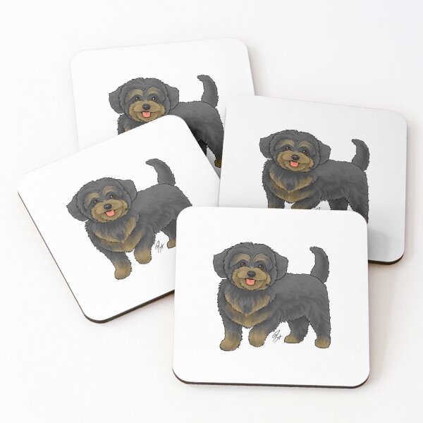 Item preview, Maltipoo - Black and Tan designed and sold by Jennifer Stolzer.