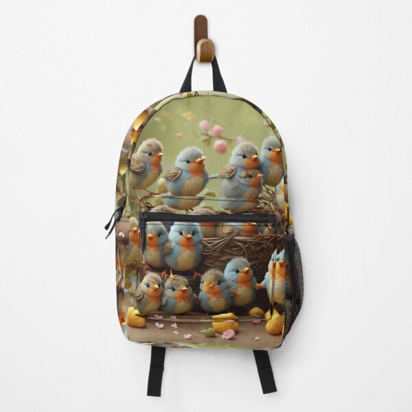 Item preview, Little Birds Dancing Around a Sweet Baby designed and sold by Sadia Jannat.